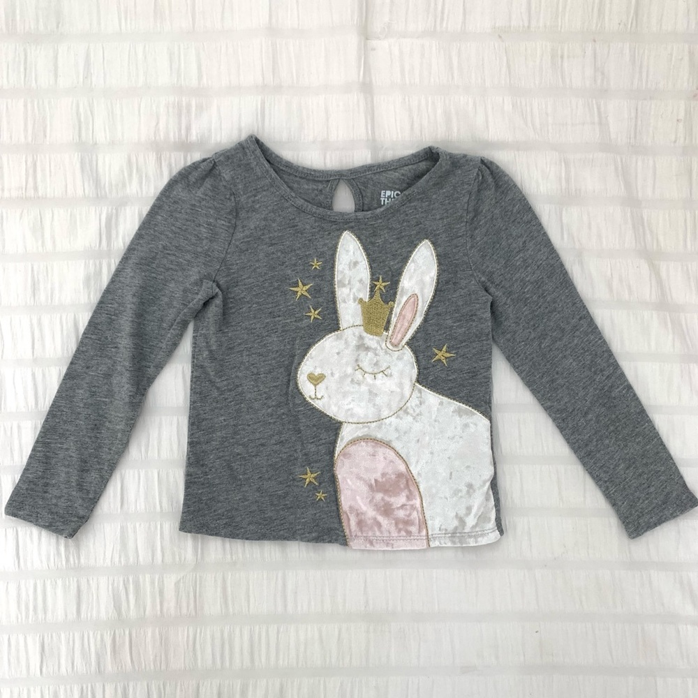 Epic Threads Velvet Bunny Shirt